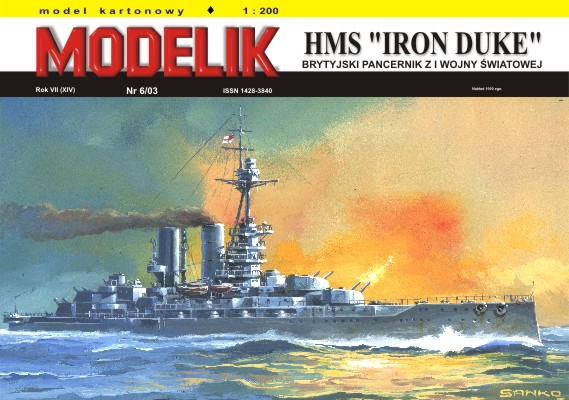 nr kat. 0306: HMS IRON DUKE